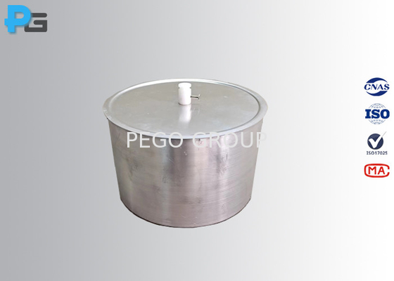 EN30-1-1 Standard Aluminum Sauce Pans With Lids For Testing On Gas Burners