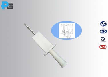 La fuerza de 10 N articuló el finger de la prueba, operación fácil de la punta de prueba B de la prueba IEC60529