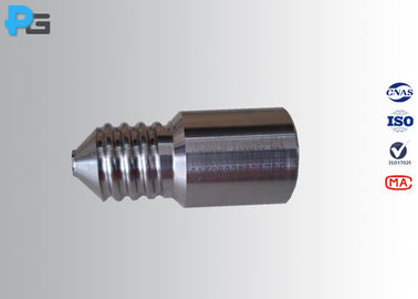 Prueba del indicador del casquillo de la lámpara de la alta precisión que hace que el contacto calibra E40/E27