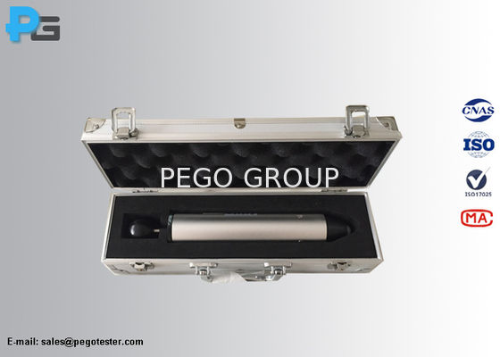 IK04 Equipo de ensayo de impacto del martillo de resorte con 0,5 J de energía de impacto y cabeza de martillo de poliamida conforme a la norma IEC60320-1