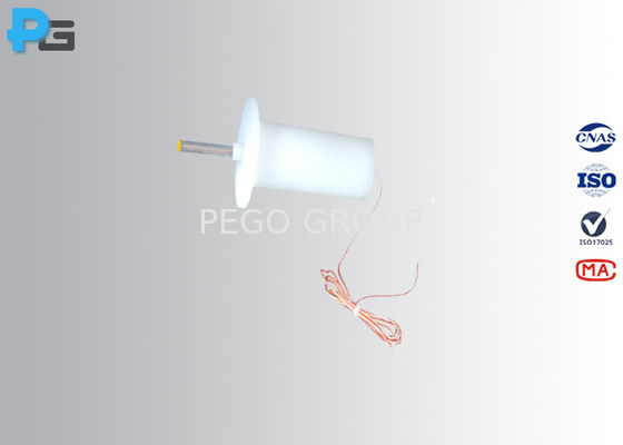 Artículo de la fuerza de la punta de prueba IEC60335 4N del finger de la prueba de la temperatura superficial para la prueba de Satety