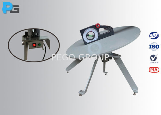 Grados inclinados impulsados por motor del probador 0 a 30 de la estabilidad del avión titulados para el aparato electrodoméstico