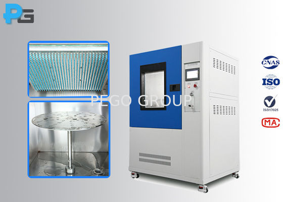 Espray de agua del equipo de prueba del IP de la pantalla táctil del PLC IPX3 IPX4 Jet Test Chamber
