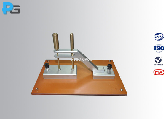Probador de cobre amarillo UL1310 12KV de la fuerza dieléctrica de los electrodos para el material de aislamiento